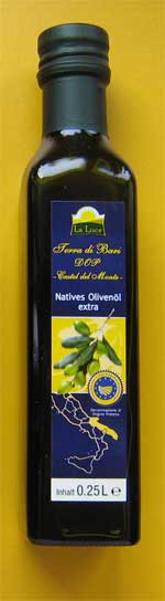 Olivenöl aus Apulien